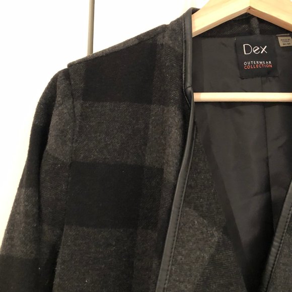 Dex Outerwear Plaid Jacket Size M - Picture 2 of 16